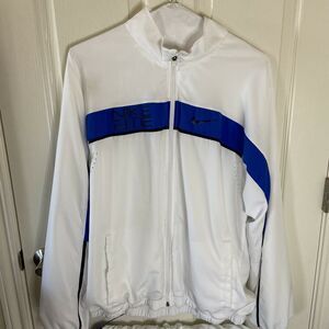 VINTAGE Nike Track Suit Windbreaker Set Jacket & Pants Men's XL Top/L Bottom